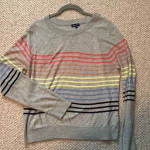Splendid multi color stripe lightweight sweater S